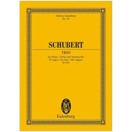 Schubert, F.: Klaviertrio D 929 Op. 100 Es-Dur 