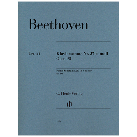 Beethoven, L. v.: Klaviersonate Nr. 27 Op. 90 e-Moll 