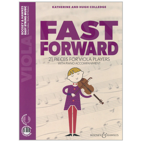 Colledge, K. & H.: Fast Forward for Viola (+Online Audio) 