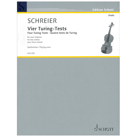 Schreier, A.: Vier Turing-Tests 