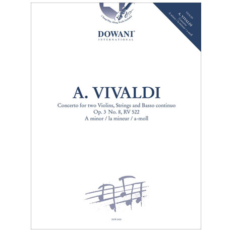 Vivaldi, A.: Konzert Op. 3/8 RV 522 a-Moll (+Online Audio) 