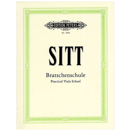 Sitt, H.: Praktische Bratschenschule 