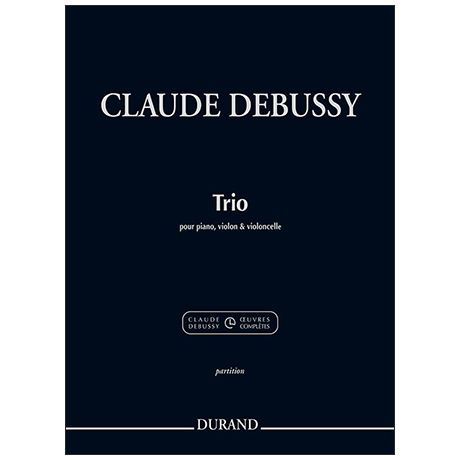 Debussy, C.: Klaviertrio – Klavierstimme 