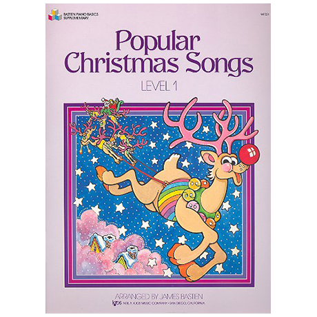 Bastien, J.: Popular Christmas Songs – Stufe 1 