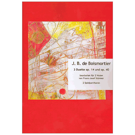 Boismortier, J. B. d.: 3 Duette Op. 14 und Op. 40 