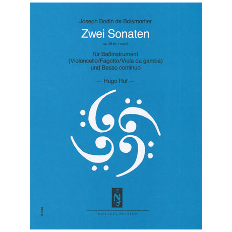Boismortier, J. B. d.: 2 Violoncellosonaten Op. 26/1 & Op. 26/2 