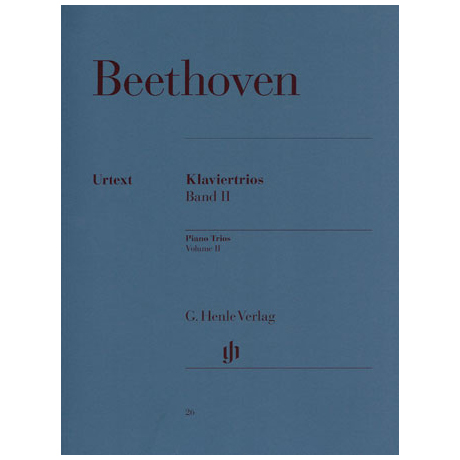 Beethoven, L. v.: Klaviertrios Band 2 Op. 70/1-2, Op. 97, Op. 121a 