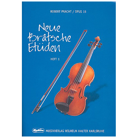 Pracht, R.: Neue Bratschen-Etüden Op.15 Band 1 
