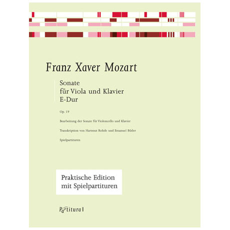Mozart, F. X.: Violasonate Op- 19, E-Dur 