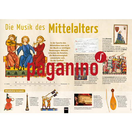Poster: Die Musik des Mittelalters 