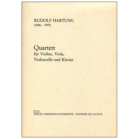 Hartung, R.: Quartett 