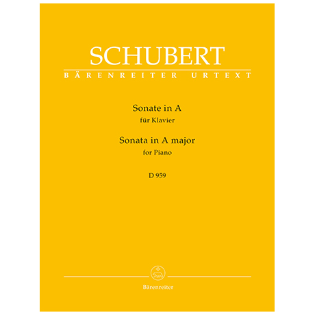Schubert, F.: Sonate A-Dur D 959 