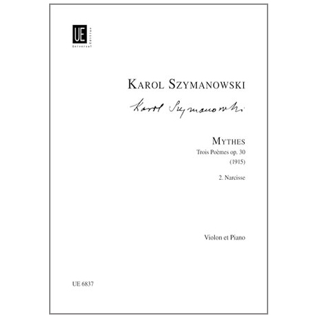 Szymanowski, K.: Mythes Op. 30/2 — Narcisses 
