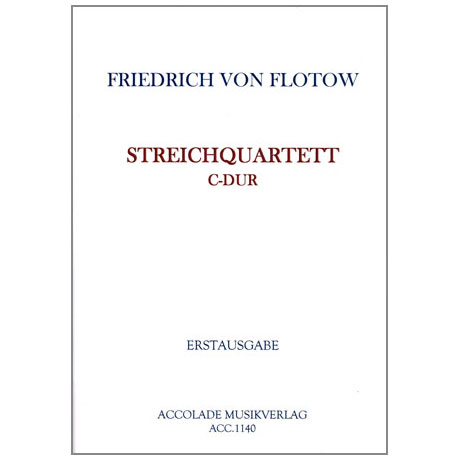 Flotow, F.v.: Quartett C-Dur 