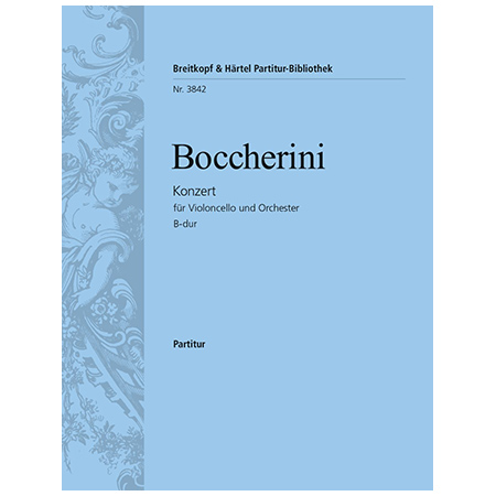 Boccherini, L.: Violoncellokonzert B-Dur 