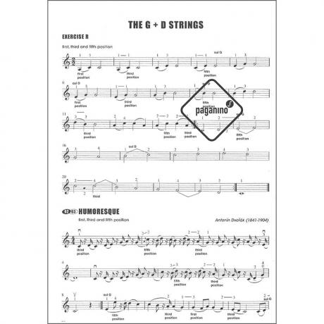 32 Stücke für das Spiel in der vierten und fünften Lage Violin Positions 4-5 