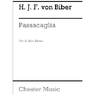 Biber, H.I.F.: Passacaglia g-Moll (aus den Rosenkranz-Sonaten) 