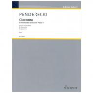 Penderecki, K.: Ciaccona 