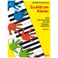 Kitzelmann, R.: Zu dritt am Klavier Band 1 