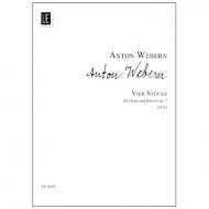 Webern, A.: 4 Stücke Op. 7 