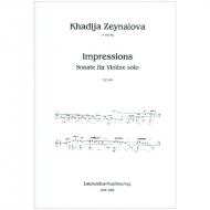 Zeynalova Kh.: Impressions – Violinsonate (2016) 