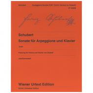 Schubert, F.: Violinsonate D 821 a-Moll »Arpeggione« 