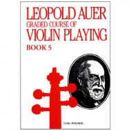 Auer, L.: Graded Course of Violin Playing 5 