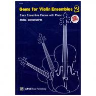 Butterworth, H.: Gems For Violin Ensembles Band 2 (+CD) 