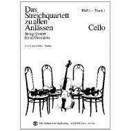Das Streichquartett zu allen Anlässen Band 1 – Violoncello 