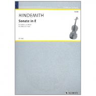 Hindemith, P.: Sonate E-Dur 