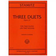Stamitz, C.: 3 Duette Op. 27 