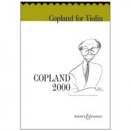 Copland, A.: Copland for Violin - Copland 2000 