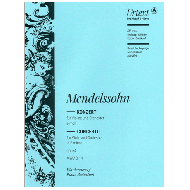 Mendelssohn Bartholdy, F.: Violinkonzert e-moll Op. 64 MWV O 14 