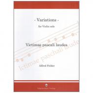 Felder, A.: Variations – Victimae pascali laudes (1987) 