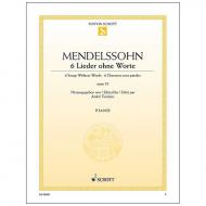 Mendelssohn Bartholdy, F.: 6 Lieder ohne Worte Op. 53 
