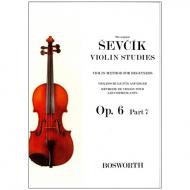 Sevcik, O.: Violinschule für Anfänger Op. 6, Heft 7 