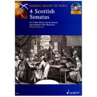 Johnson, D.: Vier schottische Sonaten (+ CD) 