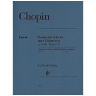 Chopin, F.: Violoncellosonate Op. 65 g-Moll 