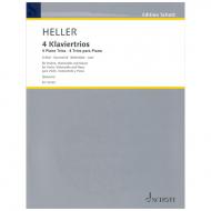 Heller, B.: 4 Klaviertrios (1989) 