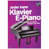 Jeder kann Klavier / E-Piano (+CD) 