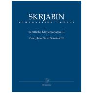 Skrjabin, A.: Sämtliche Klaviersonaten III 