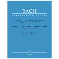 Bach, J. S.: Violinsonaten BWV 1021 - 1023 & 1026 