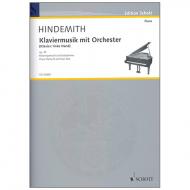 Hindemith, P.: Klaviermusik mit Orchester Op. 29 