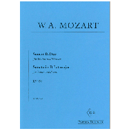 Mozart, W. A.: Violinsonate B-Dur KV 454 