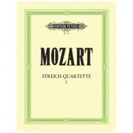 Mozart, W.A.: Streichquartette Band 1 