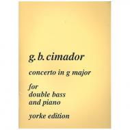 Cimador, G.: Concerto G-Dur 