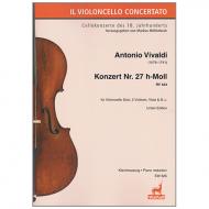 Vivaldi, A.: Violoncellokonzert Nr.27 h-Moll RV 424 