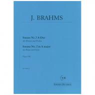 Brahms, J.: Sonate Nr. 2 Op. 100 A-Dur 