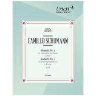 Schumann, C.: Violoncellosonate Nr. 1 Op. 59 g-Moll 