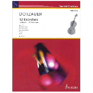 Dotzauer, J. J. F.: 12 Etüden Op. 107 